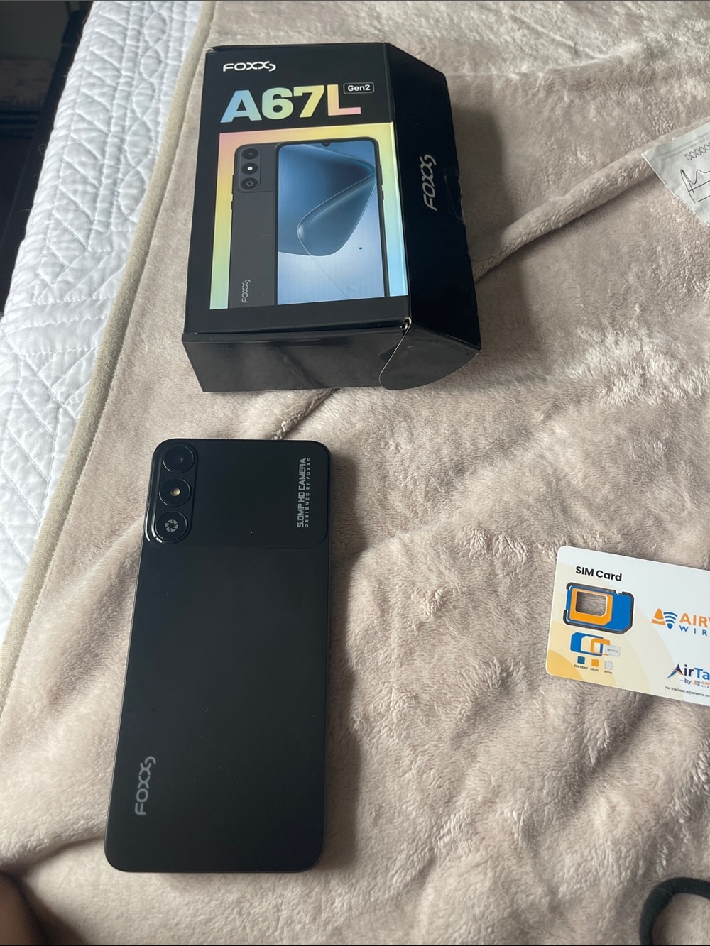 A67L Gen2 Smartphone - Black